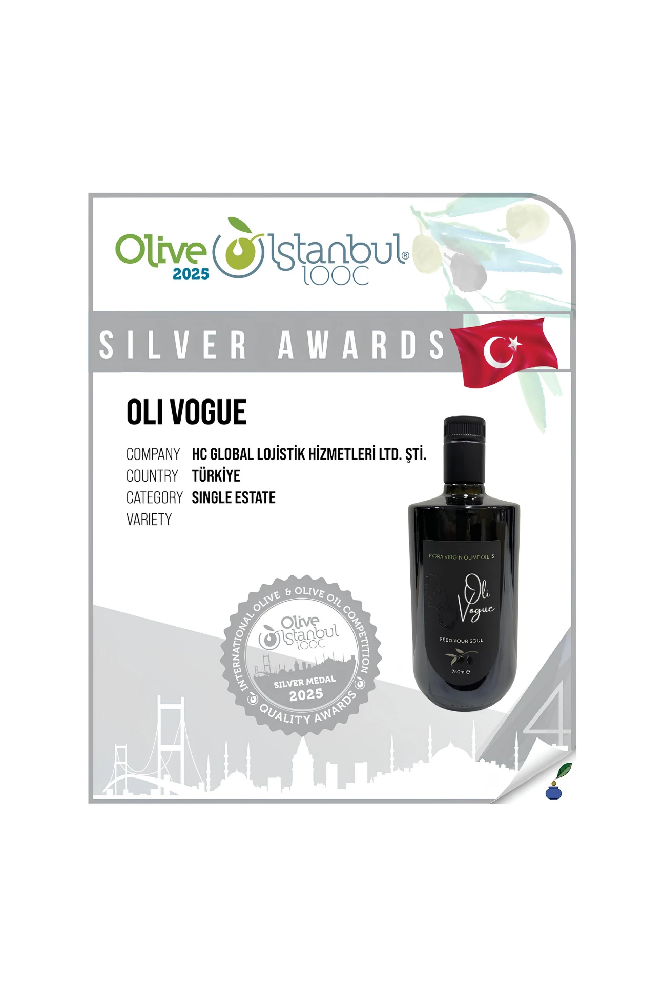 Premium İlk Hasat Naturel Sızma Zeytinyağı (3 Litre)